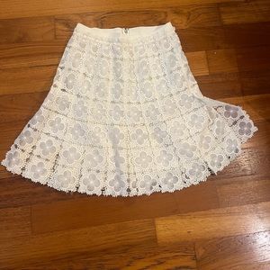 White eyelet car wash style Elie Tahari